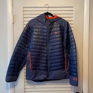 Mountain hardware jacket ghost shadow insulated hoodie